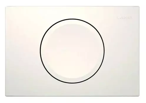 Кнопка смыва Geberit Delta15 115.109.11.1 белый