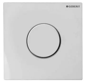 Кнопка смыва Geberit Sigma 01 116.011.11.5 для писсуара, белый