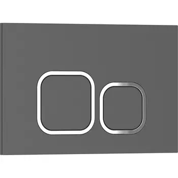 Кнопка смыва Iberica Blanca ESTI-Q 246x165мм серый, матовый, ABS пластик (IB.B083.007.000)