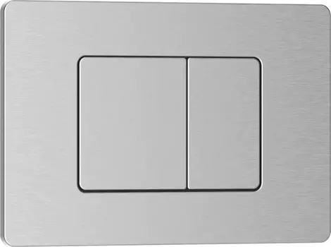 Кнопка смыва Iberica Blanca INOX-C 246х165мм хром матовый, нержавеющая сталь (IB.B011.003.002)