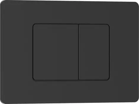 Кнопка смыва Iberica Blanca INOX-C 246х165мм черный матовый, нержавеющая сталь (IB.B011.002.003)