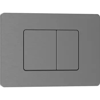 Кнопка смыва Iberica Blanca INOX-С 246x165мм вороненая сталь, нержавеющая сталь (IB.B011.008.000)