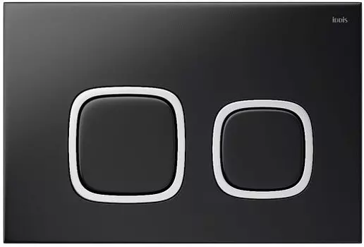 Кнопка смыва Iddis Unifix 004 чёрная (UNI04BCi77)