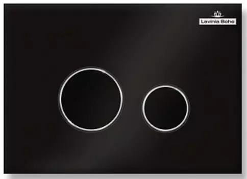 Кнопка смыва Lavinia Boho RelFix 3805004B черный/хром