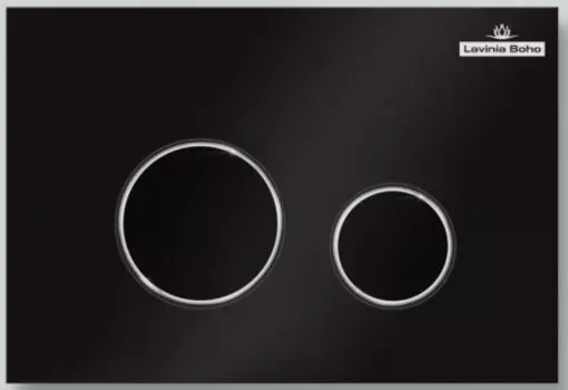 Кнопка смыва Lavinia Boho RelFix 380502MB мат.черный