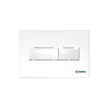 Кнопка смыва Nova NV7320 белый