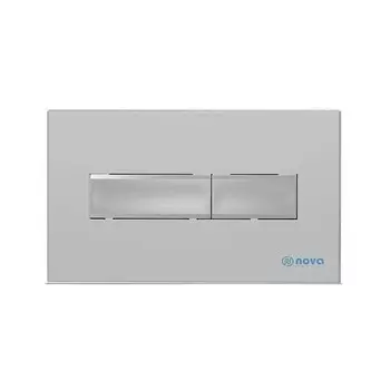 Кнопка смыва Nova NV7321 серый