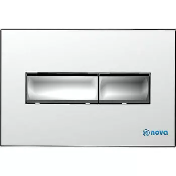 Кнопка смыва Nova NV7322 хром
