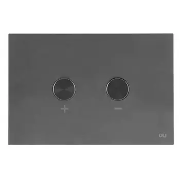 Кнопка смыва OLI BLINK Gun Metal металл