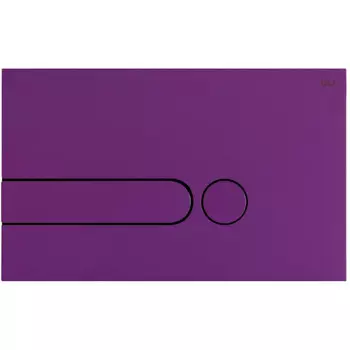 Кнопка смыва OLI I-PLATE, пластик пурпурный