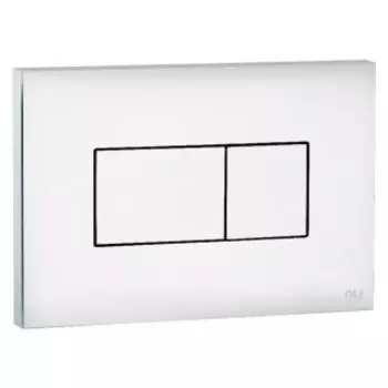 Кнопка смыва OLI Karisma пластик белый