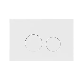 Кнопка смыва Olive's PLAZA белый (PL411W)