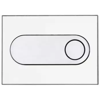 Кнопка смыва Pestan Fluenta ONYX белый (40006363)