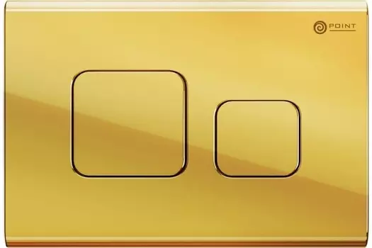 Кнопка смыва Point Афина золото (PN44041G)