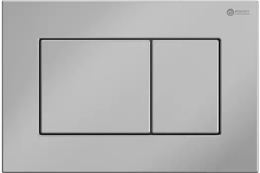 Кнопка смыва Point Ника хром (PN44081C)