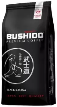 Кофе Bushido Black Katana 227гр Ground Pack (молотый)