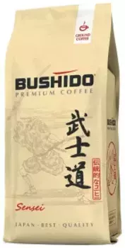 Кофе Bushido Sensei 227гр Ground Pack (молотый)