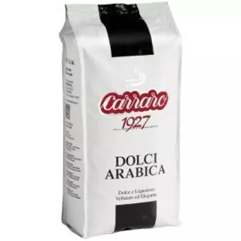 Кофе Carraro Dolci Arabica, 1кг (в зернах)