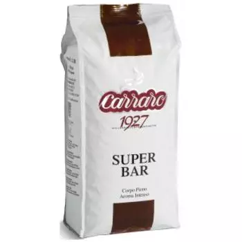 Кофе Carraro Super Bar, 1кг (в зернах)