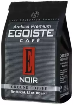 Кофе Egoiste Noir 100гр Ground Pack (молотый)