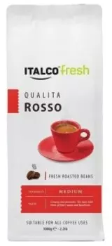 Кофе Italco Qualita Rosso 1кг зерновой (4924)