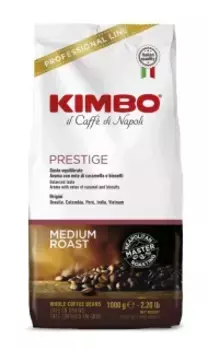 Кофе Kimbo Espresso Bar Prestige 1кг (в зернах)
