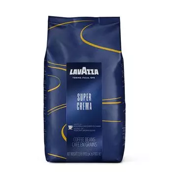 Кофе Lavazza Super Crema Bag 1кг (в зернах)