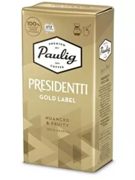 Кофе Paulig Presidentti Gold Label 250г (молотый)