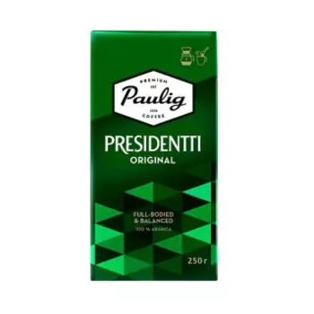 Кофе Paulig Presidentti Original 250г (в зернах)