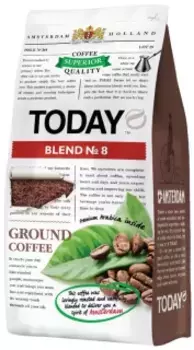 Кофе Today Blend 8 200гр Ground Pack (молотый)
