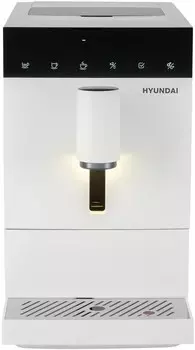 Кофемашина HYUNDAI HAM-4400 белый/черный