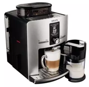 Кофемашина Krups Espresseria EA82FE10 серебристый