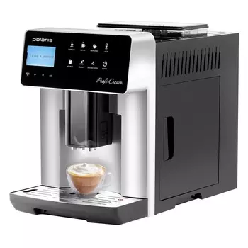 Кофемашина Polaris PACM 2055AC черный/серебряный