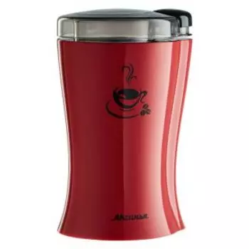 Кофемолка Аксинья КС-601 бордовая