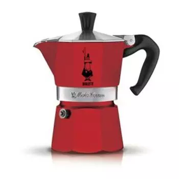 Кофеварка Bialetti Moka Express красный (4943)