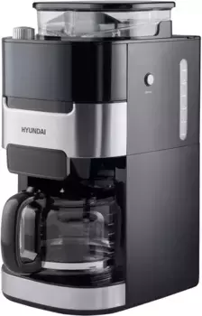 Кофеварка Hyundai HYD-1216 черный/серебристый