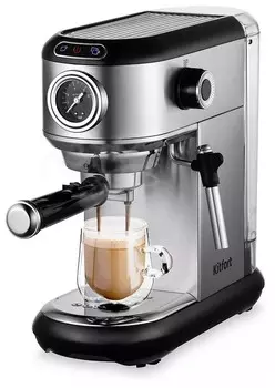 Кофеварка Kitfort KT-792 нержавеющая сталь/черный