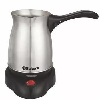 Кофеварка Sakura SA-6112S нерж.сталь