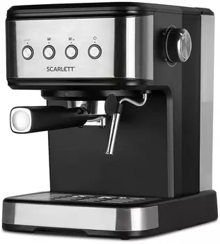 Кофеварка Scarlett SC-CM33022 серебристый/черный