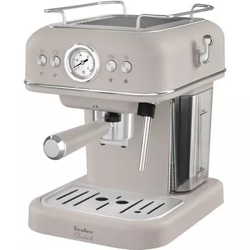 Кофеварка Tesler ECM-245 SAND GREY