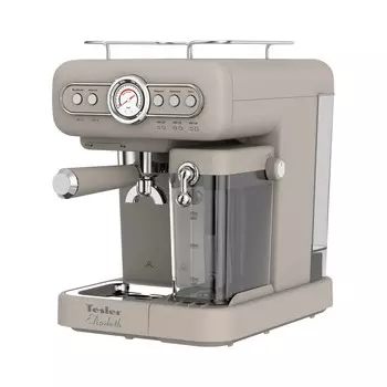 Кофеварка Tesler ECM-250 SAND GREY