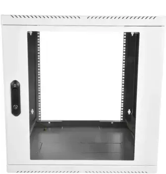 Коммутационный шкаф ЦМО ШРН-М-15.500 настенный, стеклянная передняя дверь, 15U, 600x745x520мм