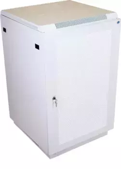 Коммутационный шкаф ЦМО ШТК-М-18.6.8-4ААА напольный, перфорированная передняя дверь, 18U, 600x960x800мм