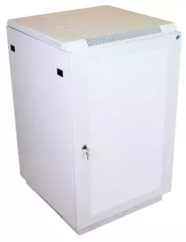 Коммутационный шкаф ЦМО ШТК-М-22.6.8-4ААА напольный, перфорированная передняя дверь, 22U, 600x1140x800мм