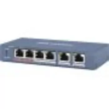 Коммутатор Hikvision DS-3E0106HP-E