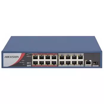 Коммутатор Hikvision DS-3E0318P-E/M(B)