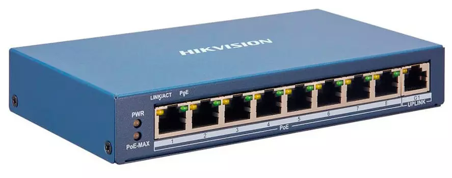 Коммутатор Hikvision DS-3E1309P-EI