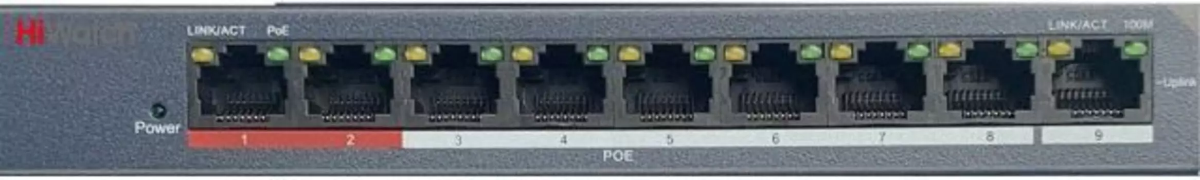 Коммутатор HiWatch DS-S908P(B)