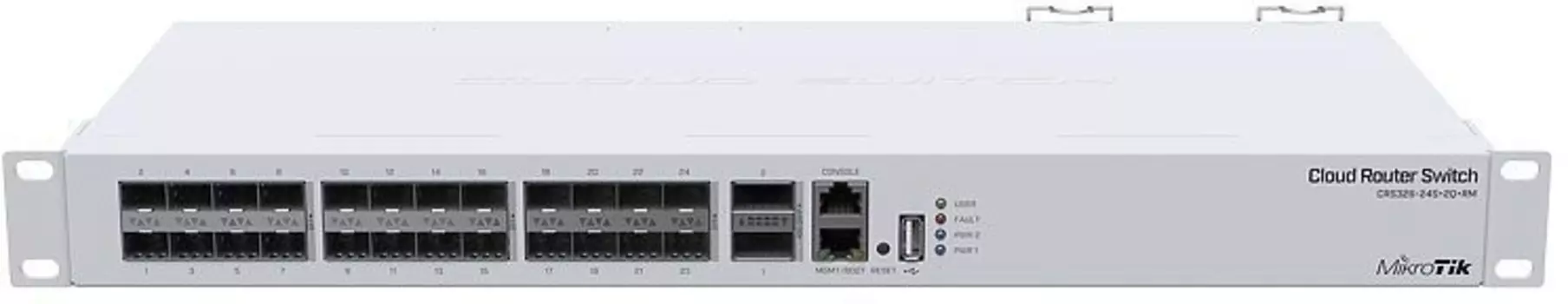 Коммутатор MikroTik CRS326-24S+2Q+RM