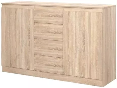 Комод НК-мебель STERN Т-4 (16мм) 4я Дуб Сонома (72676280) (2 кор.)